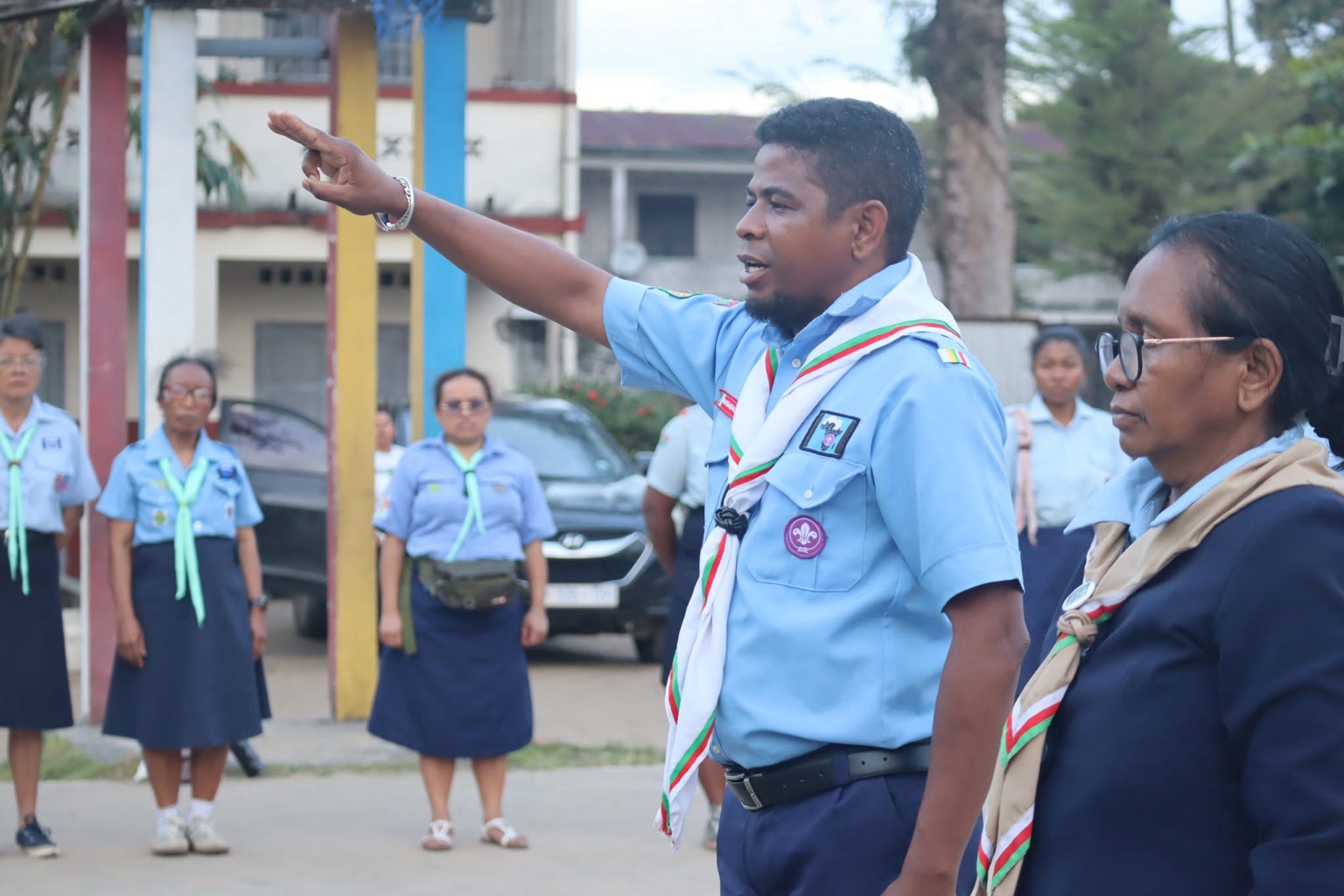 Dr RAMAROLAHY Safidy lors de sa prise de responsabilité comme Commissaire Général à Vatomandry