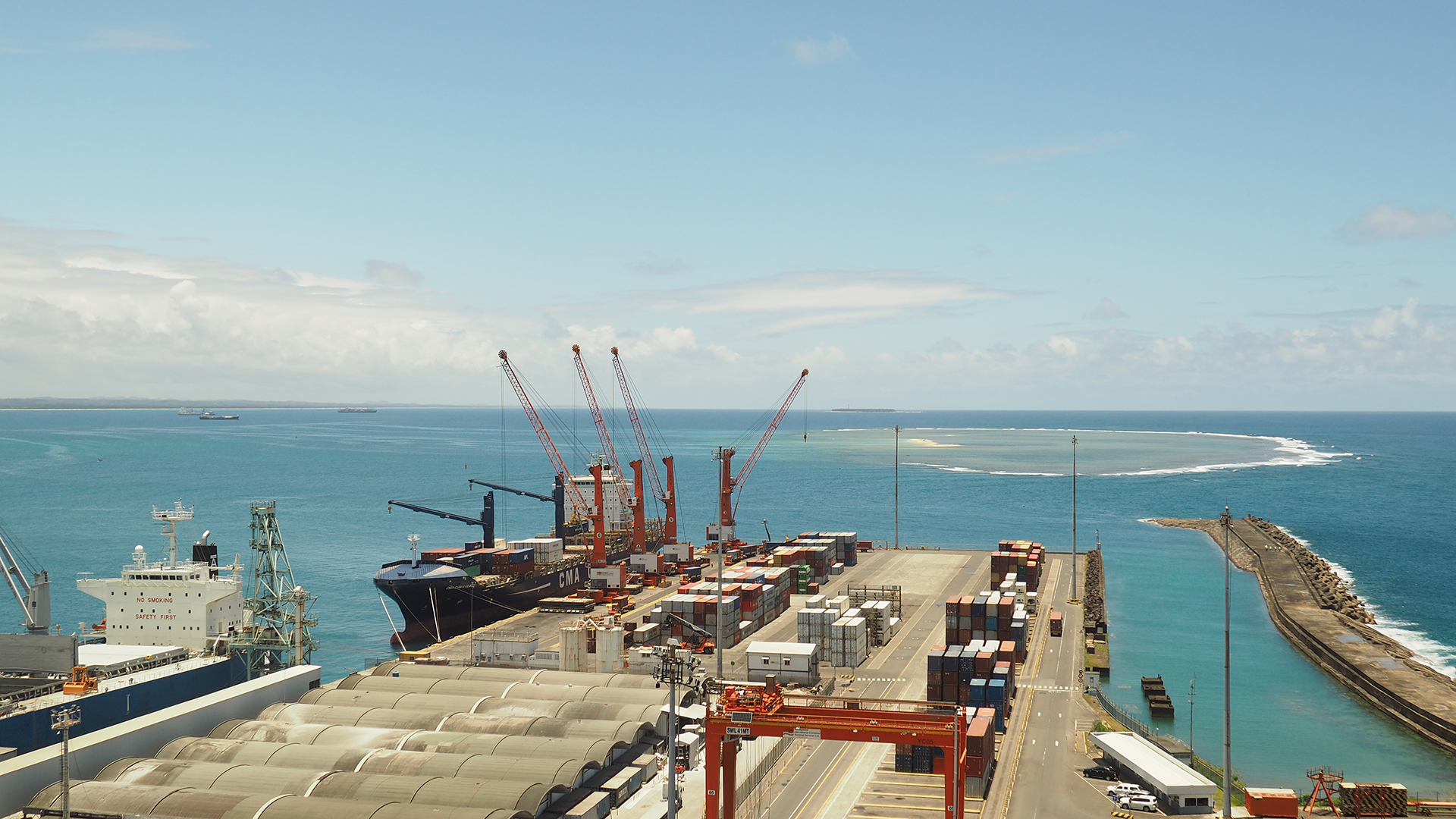 Zone industrialo-portuaire du Port de Toamasina